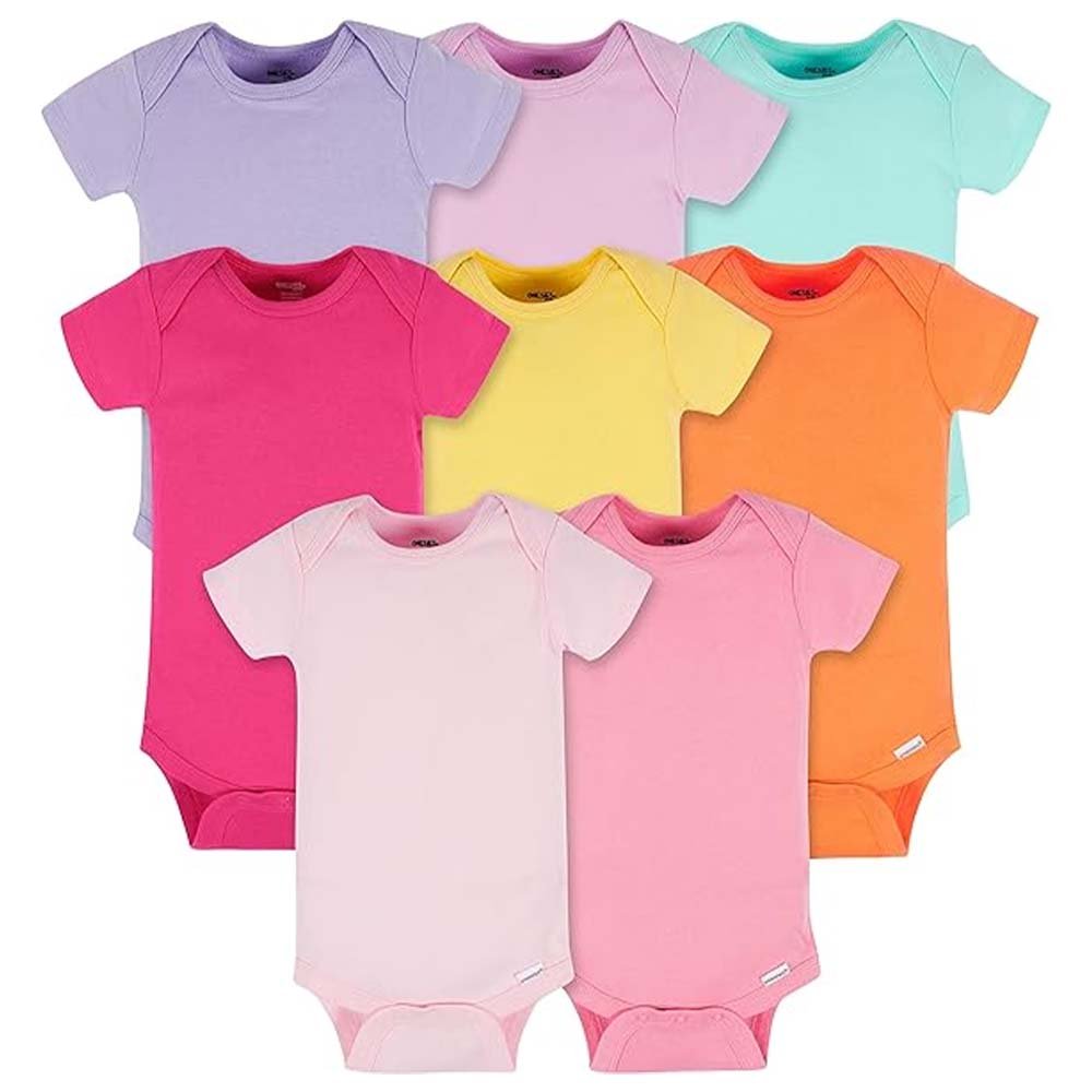 Wholesale Baby and Toddler Clothing Custom Summer Cotton Solid Color Blank Baby Romper
