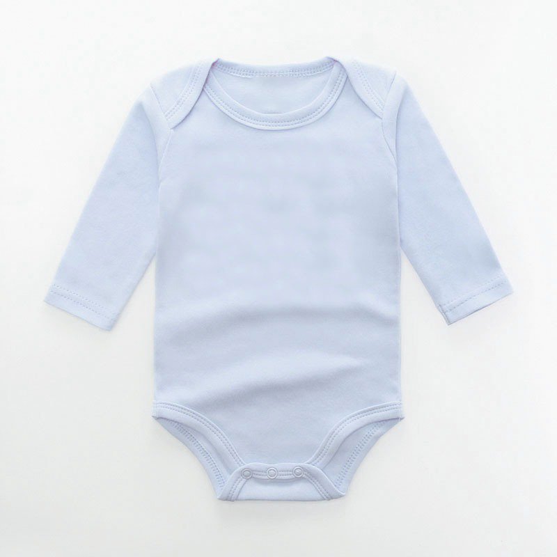 Cotton Plain Cute Organic Cotton Baby Romper Organic Baby Clothing