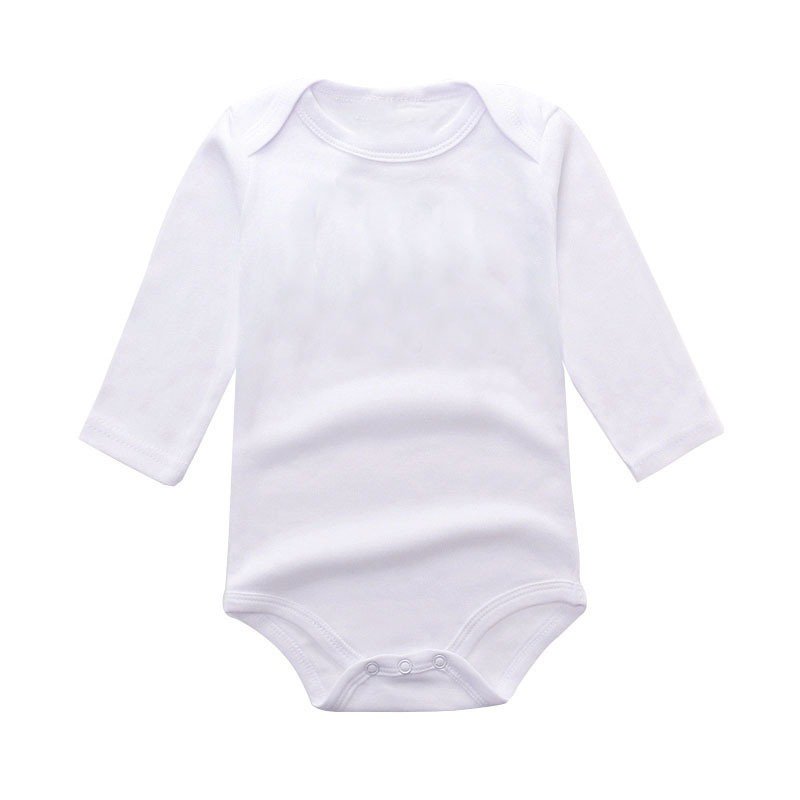 Cotton Plain Cute Organic Cotton Baby Romper Organic Baby Clothing