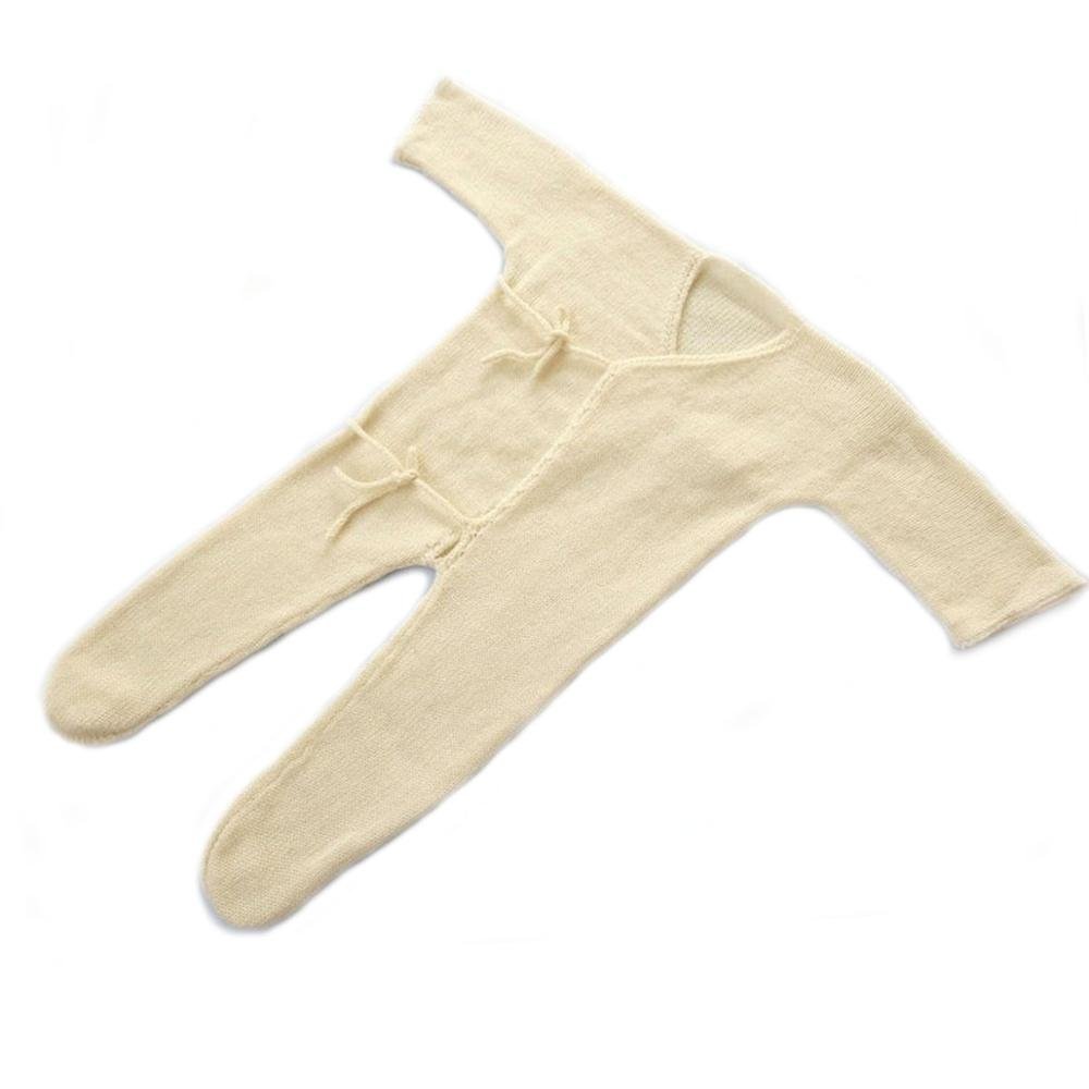 Baby Bodysuit Plain Cashmere Infant Kids Kimono Romper