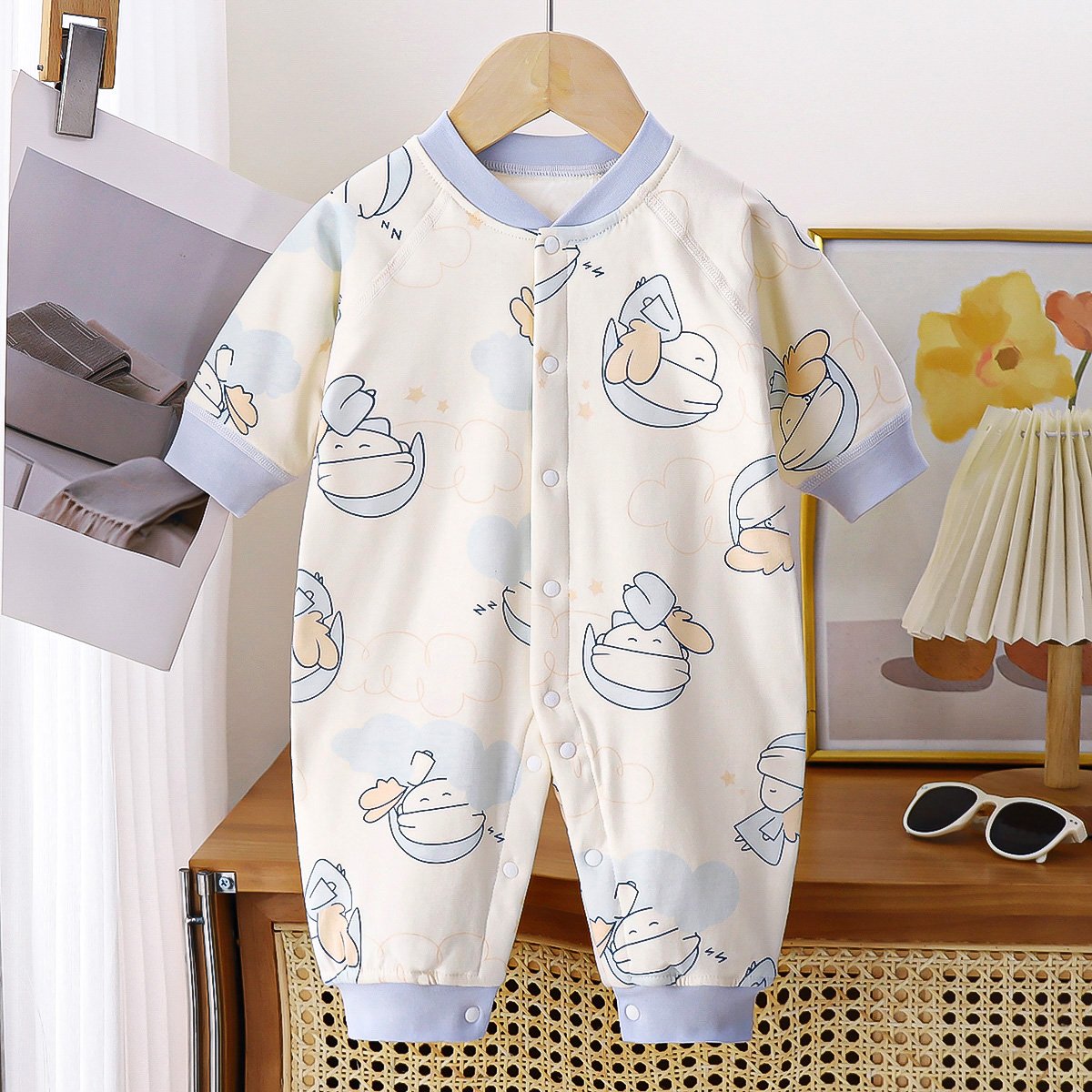 High quality Infants newborn Jumpsuit baby clothing rompers 100% cotton Newborn long sleeve baby romper