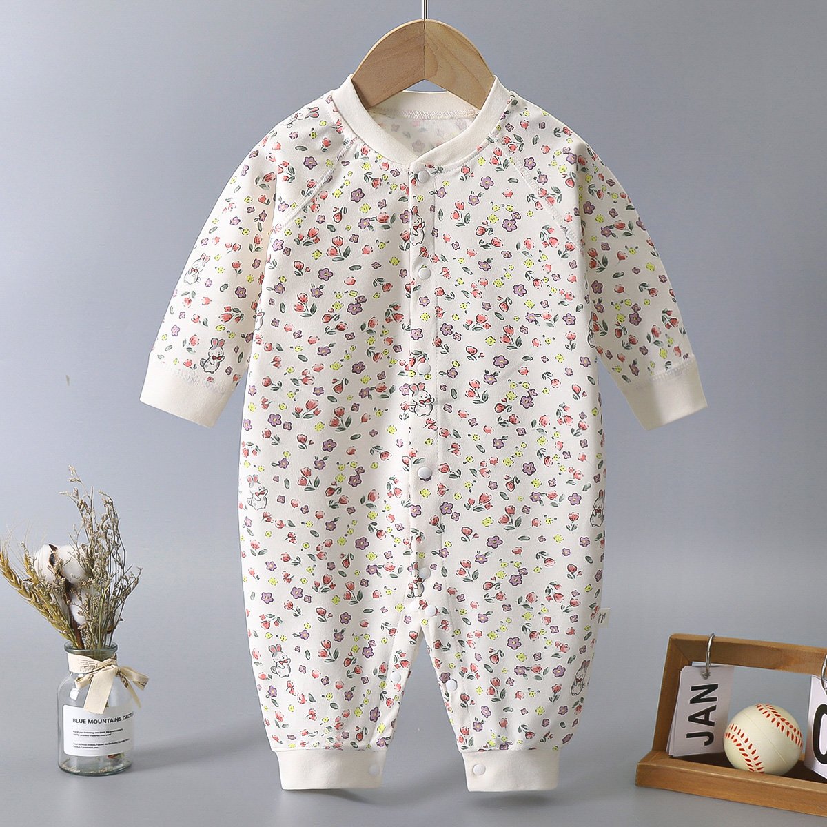 Baby Boys Clothes New Born Baby Rompers 2024 New Onesie 100% Organic Cotton Blank Baby Arrival Wholesales Solid Color Full Woven