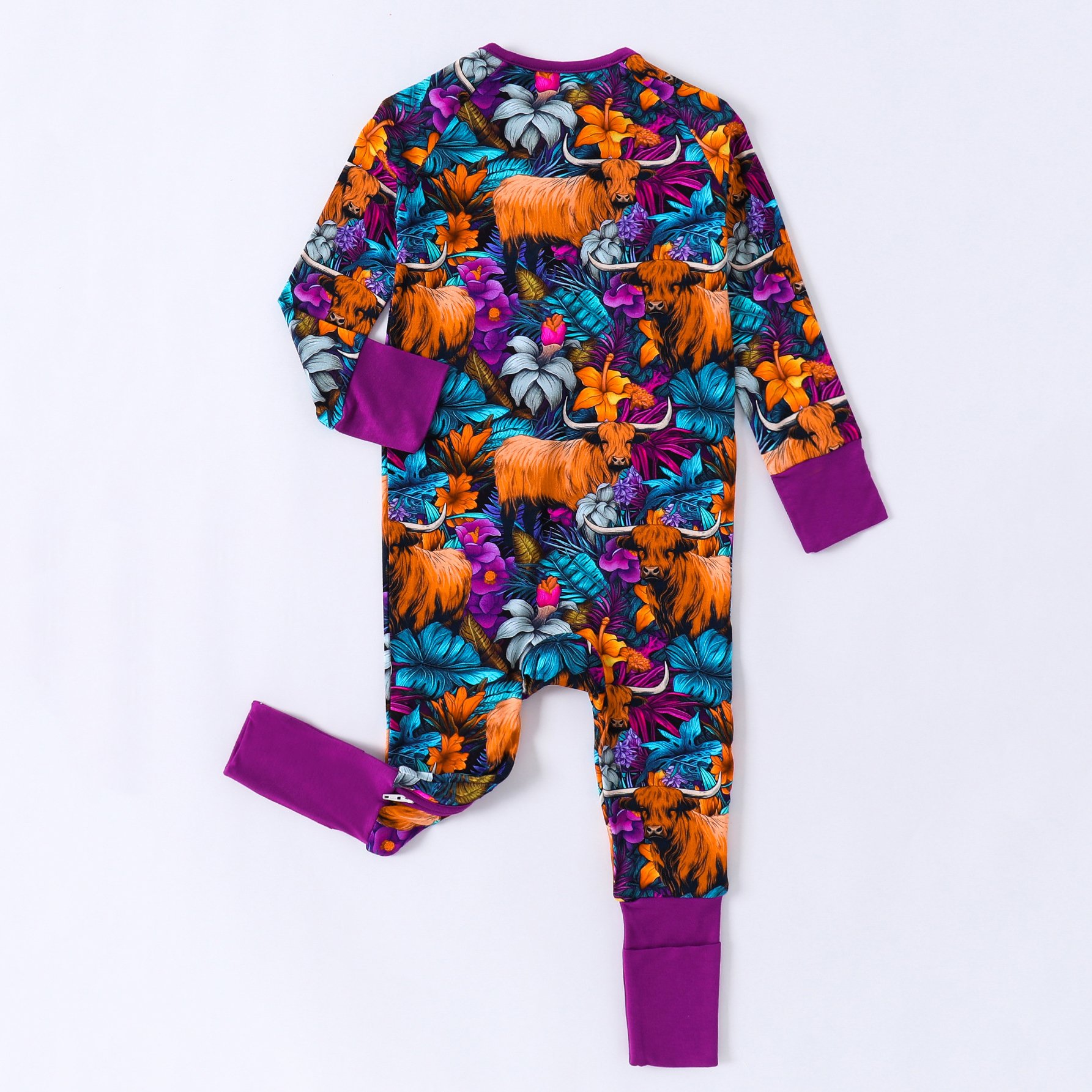 Custom baby rompers bamboo stretchy jumpsuit