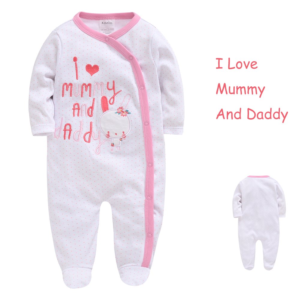 100%Cotton Cartoon Printing Kids Newborn Boys' Girls' Bodysuit Jumpsuit Clothes Baby Romper
