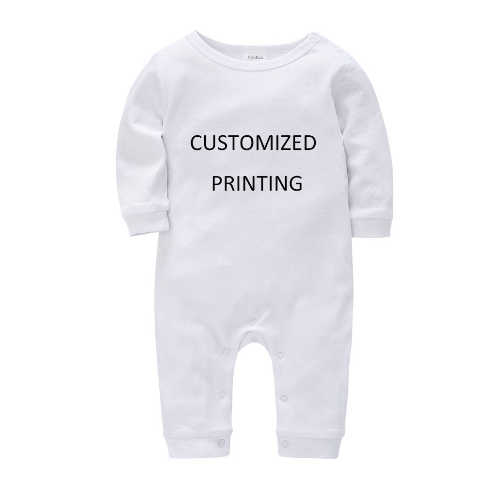 100%Cotton Cartoon Printing Kids Newborn Boys' Girls' Bodysuit Jumpsuit Clothes Baby Romper