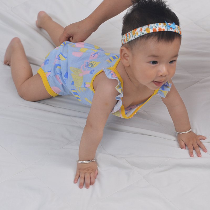 Bulk Halter Ruffle Toddler Bodysuit Sleeveless Baby Romper Summer Overalls Snap Kids Newborn Baby Girl Onesie Cotton