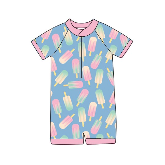 QINGLI OEM One-piece Baby Romper Winter Romper For Baby gots certified organic cotton baby frill romper