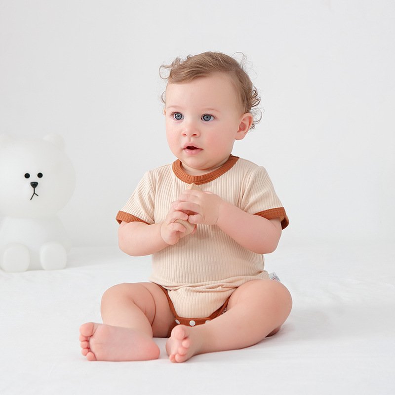 100% Cotton summer baby clothes Newborn Infant Onesie Rompers Pajamas for Baby Boys Girls
