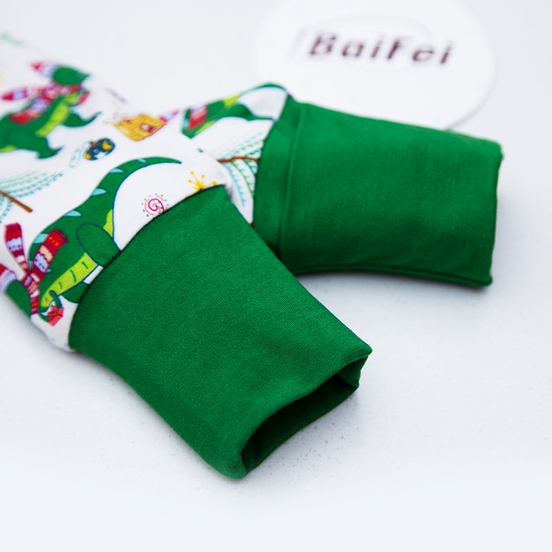 Leotard Rompers Jumpsuit Set Wholesale Winter Overalls Clothing Onesie Romper Bamboo Zip up Long Sleeve Christmas Baby Boy Girl