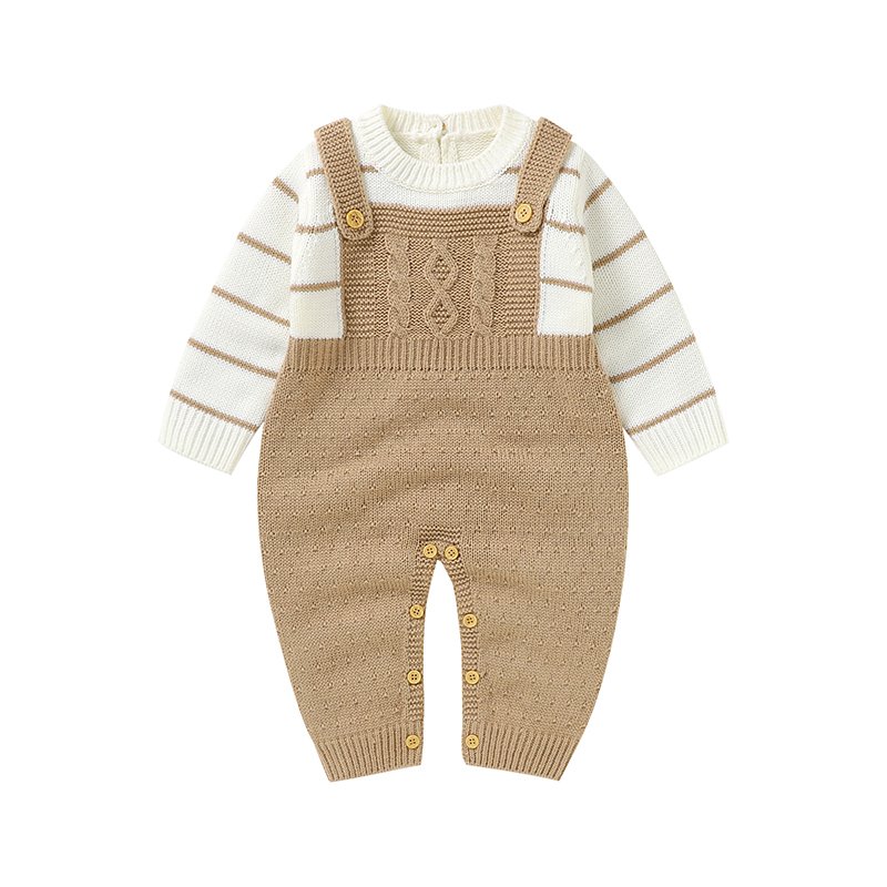 2023 New Hot-Sale Baby knitting Romper Baby knitted jumpsuit For Four Seasons Comfortable Soft Knitting Romper clothing