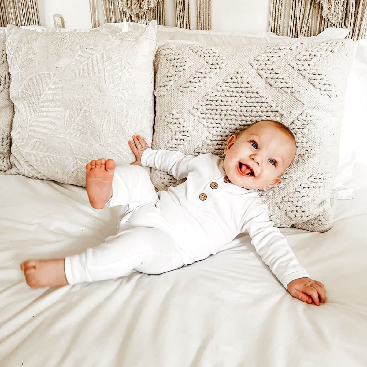 Customized logo from 20pcs Naturally Soft Organic Cotton Baby Jumpsuit 100% Organic Cotton Baby Rompers