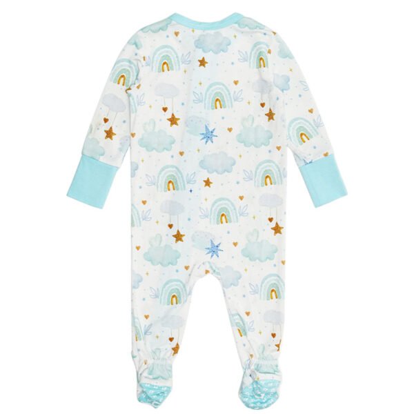 Custom Printing Baby Clothes Wholesale Bamboo Viscose Baby Romper Onesie Organic Cotton Onesie Infants Clothes Bamboo Pajamas