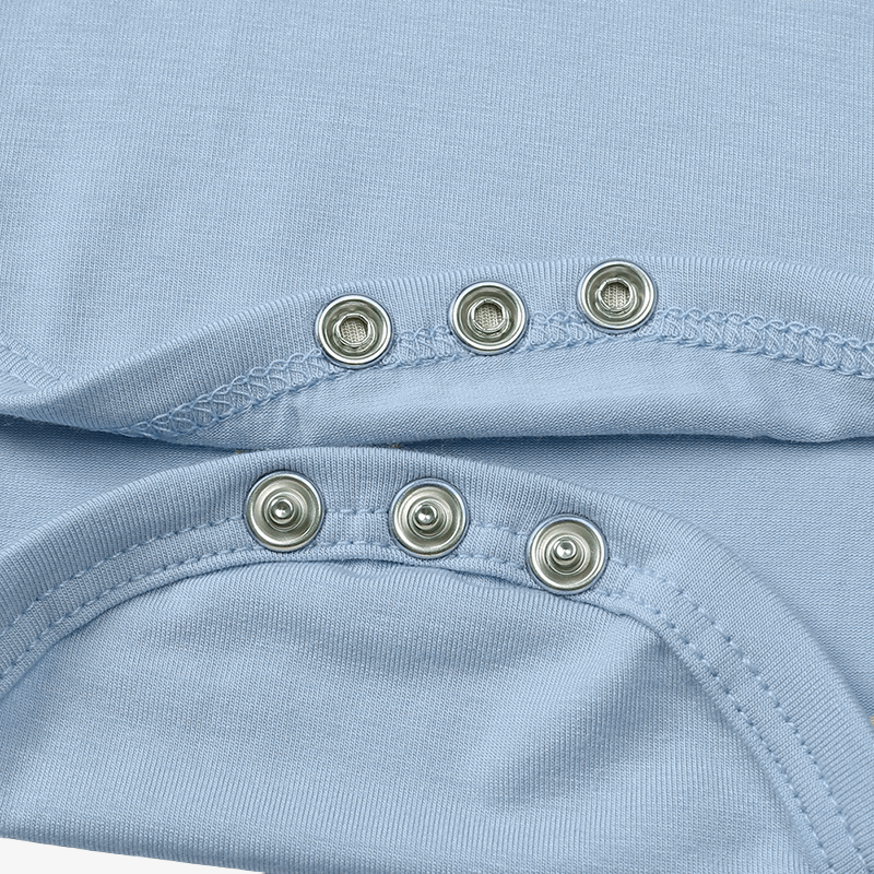 Baby Garments Wholesale 95%Bamboo 5% Spandex Short Sleeve Newborn Bodysuit Unisex Baby Romper