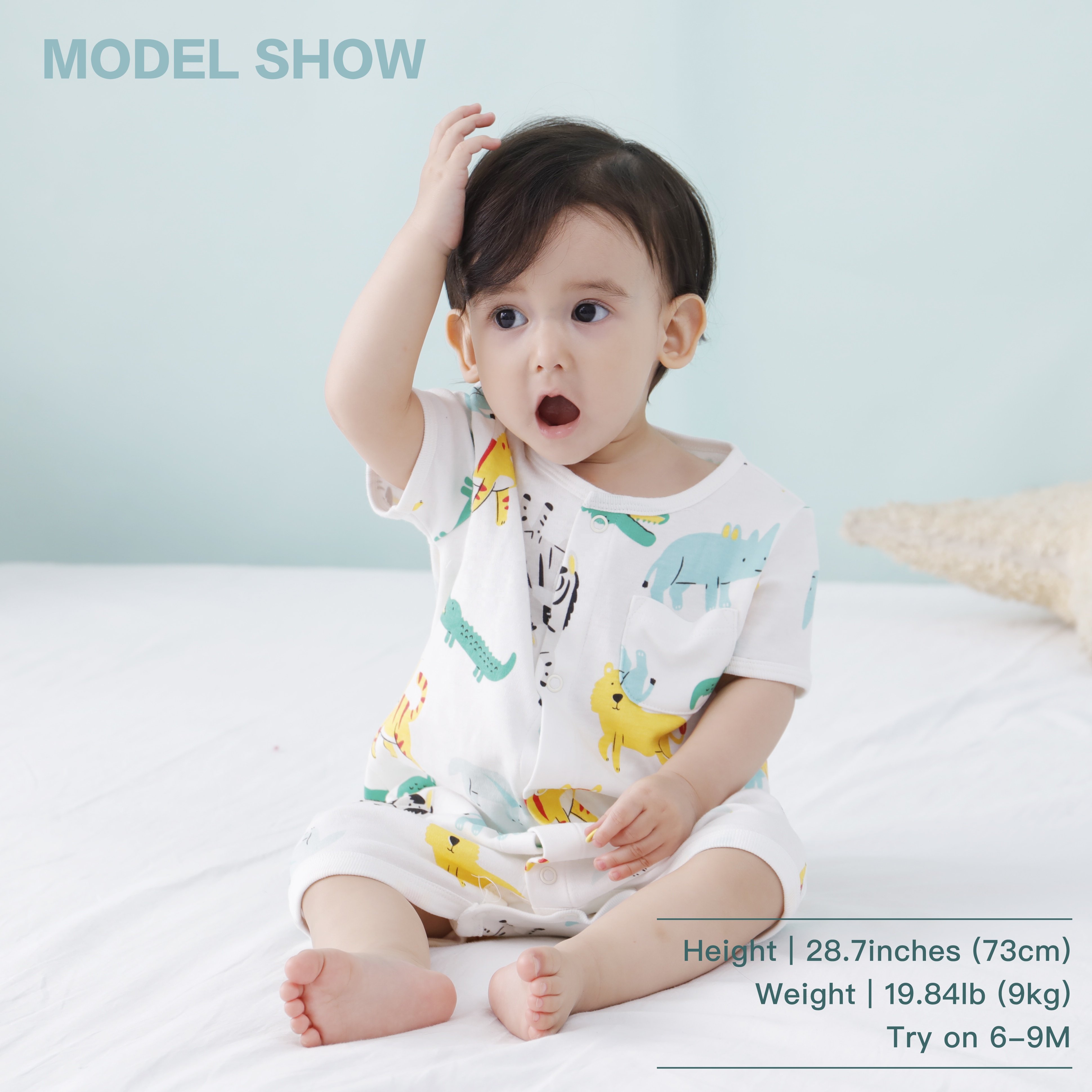 Baby Boys Rompers 100% Cotton one-piece Spring Summer Baby Pajamas Pure Cotton Soft Clothes for baby