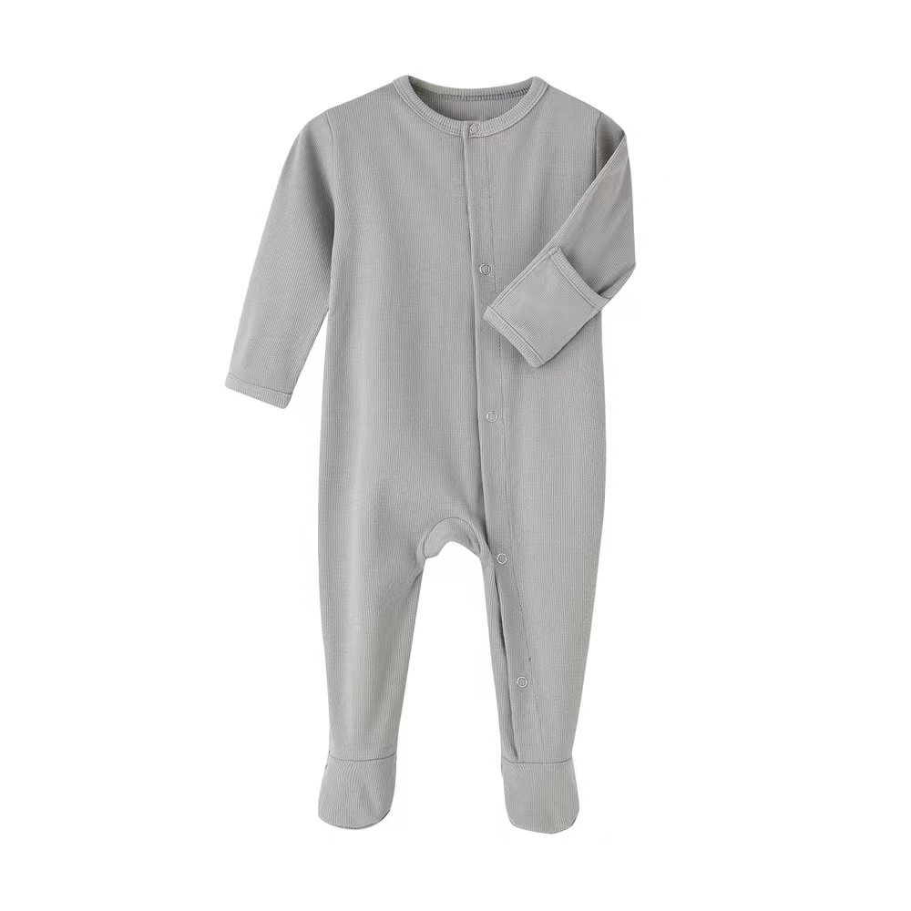 Wholesale 5PCS Per Bag New Born Infant Clothes Ribbed Cotton Ropa De Bebe Boy Girl Baby Bodysuit Baby Rompers