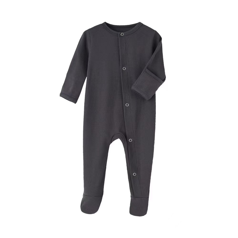 Wholesale 5PCS Per Bag New Born Infant Clothes Ribbed Cotton Ropa De Bebe Boy Girl Baby Bodysuit Baby Rompers