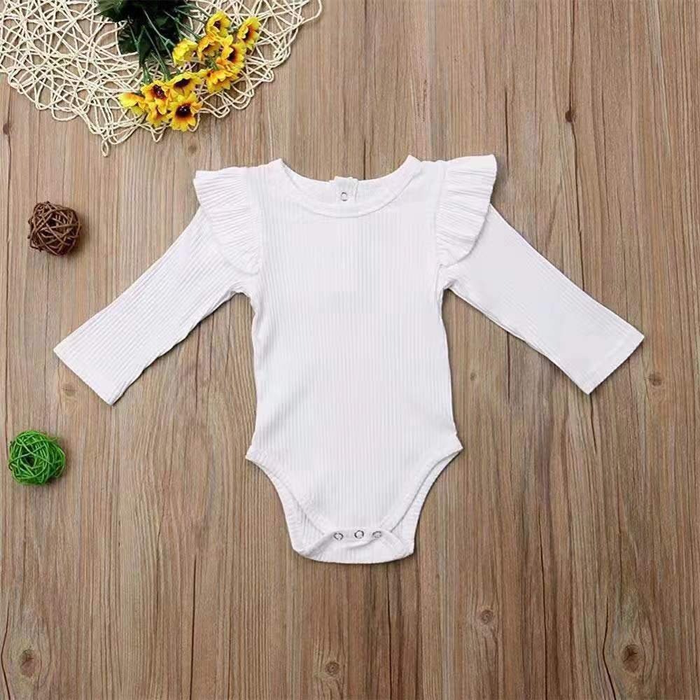 Hotsale Newborn Baby Rompers Clothes For 0-2Y Girls Boys Long Sleeve Jumpsuit Kids Baby Outfits Clothes