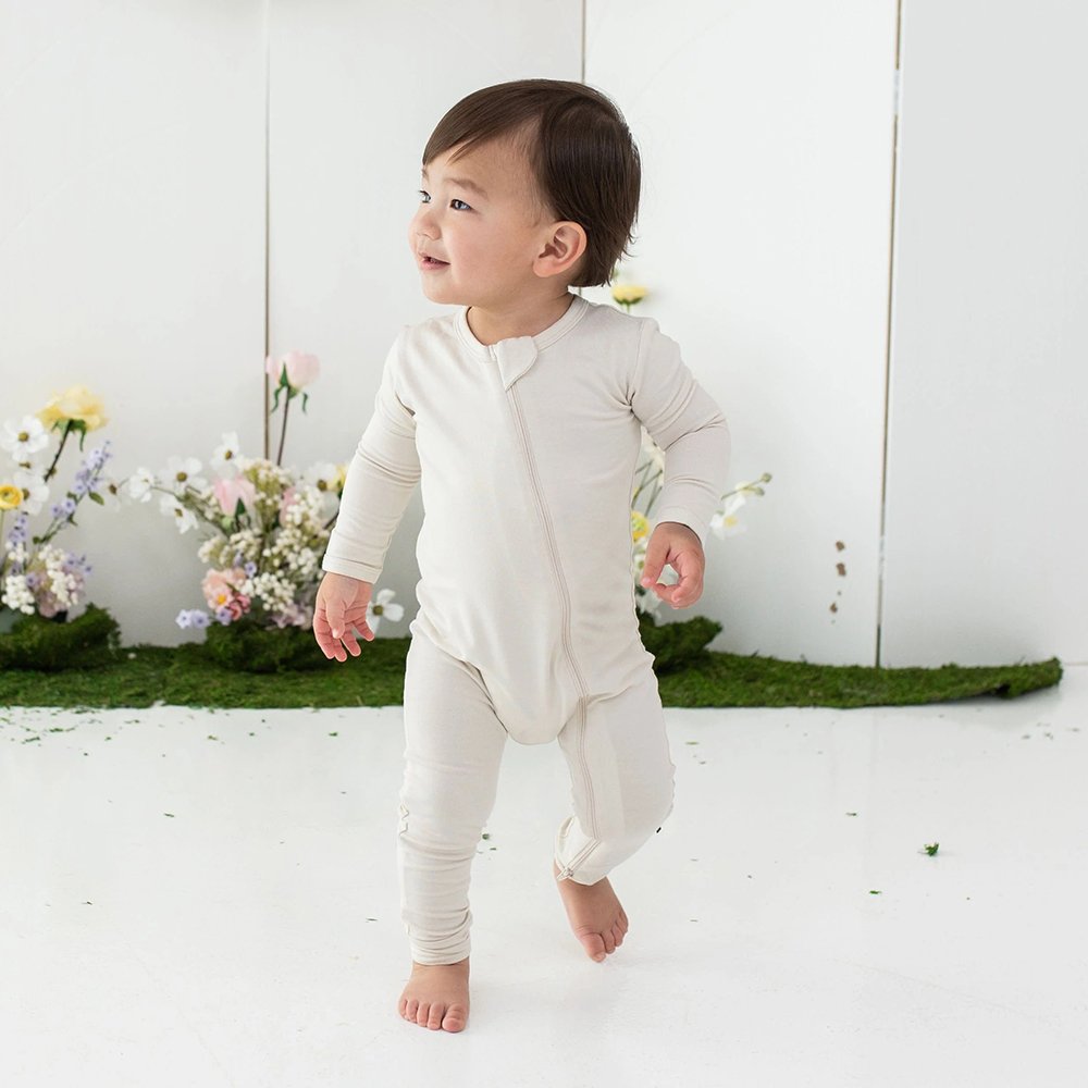 New design hot sale Bamboo baby romper clothes Infant long sleeves baby boys' rompers