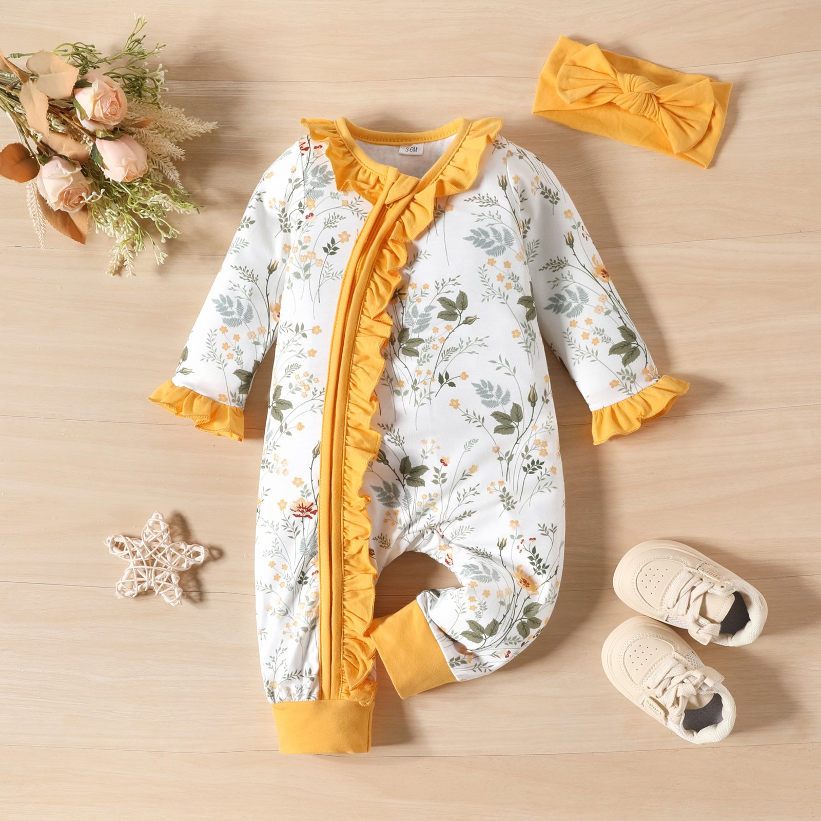 Custom Organic Cotton Clothing Zip Baby Rompers Wholesale Baby Boy's and Girls' Autumn Baby Rompers