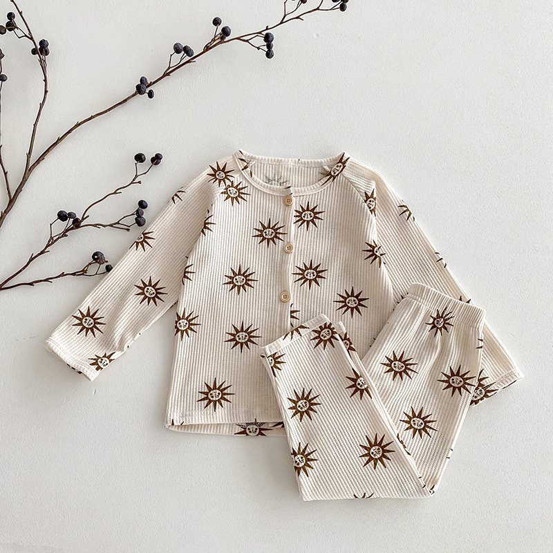 Hot Sale Baby Clothes Ribbed Pajamas Sleeper Clothes Boy and Girl Baby Pajamas Set Dress Bamboo Baby Rompers