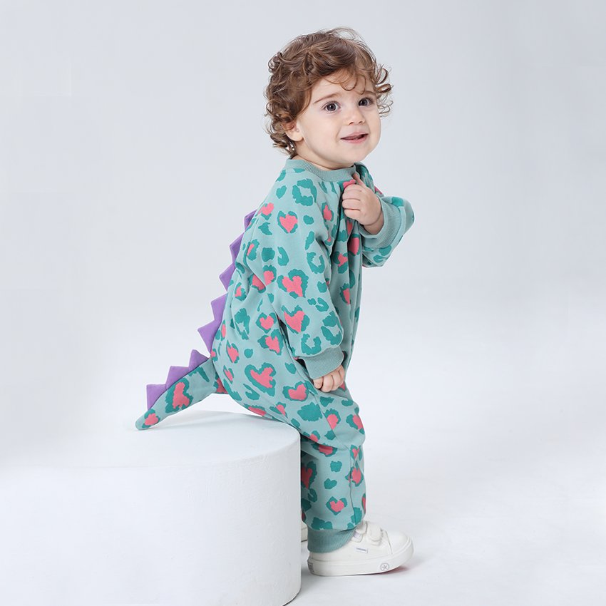 Fall Hot Sale Animal Baby Rompers Toddler Adorable Jumpsuit Infant Clothing For Girls kids onesie