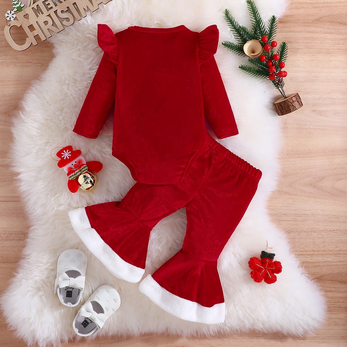 Christmas Winter Romper Infants Toddler Newborn Baby Clothes Bodysuit Baby Onesie Clothes Rompers Wholesale
