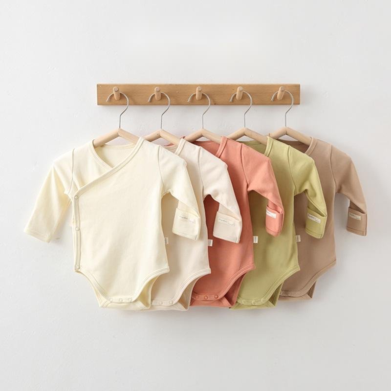 2022 new girl baby romper cotton baby clothes baby boy sets clothes trendy organic new born newborn+hat wholesale OEM