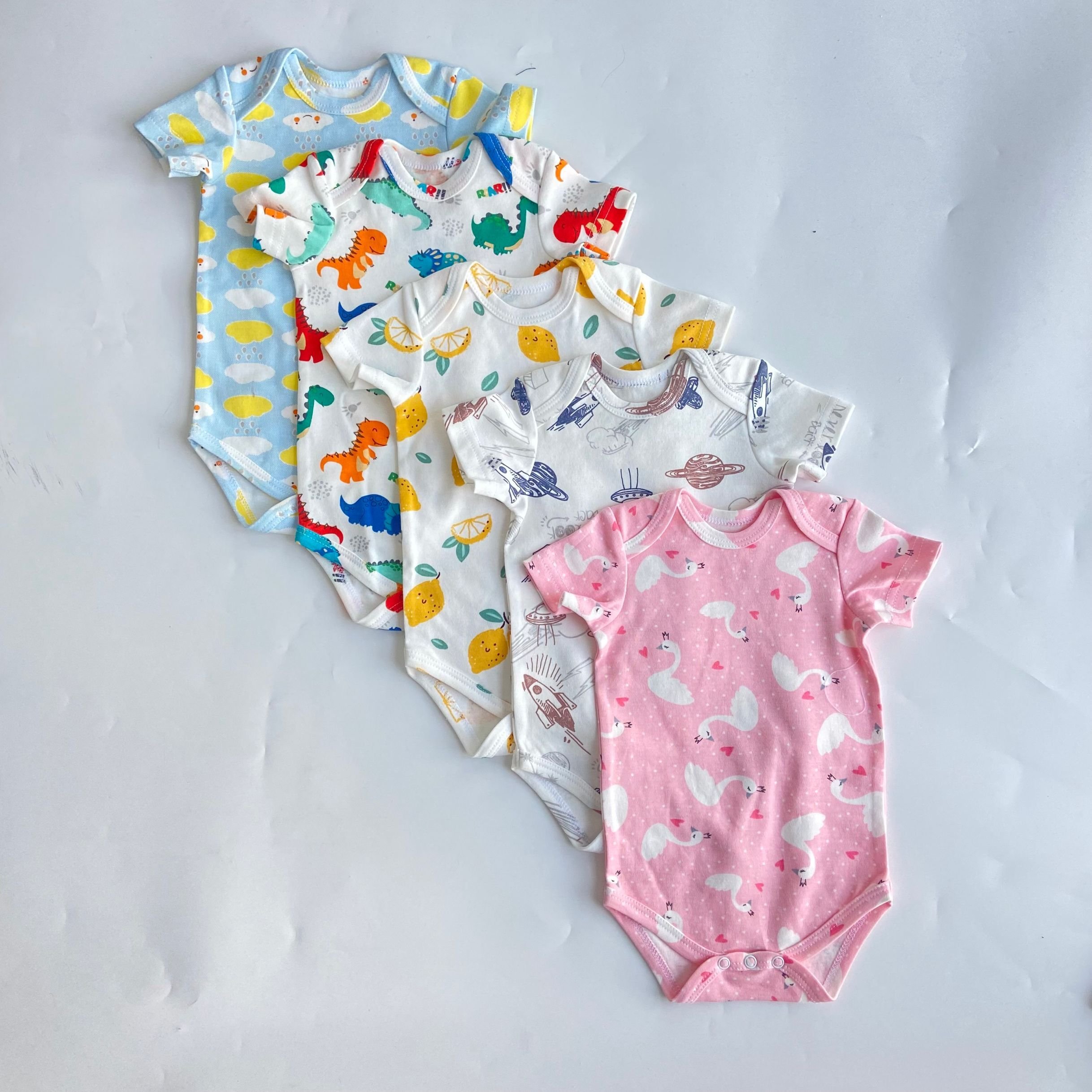 Custom High Quality Baby Bodysuit Girls Sleepwear Wholesale Cotton Baby Rompers
