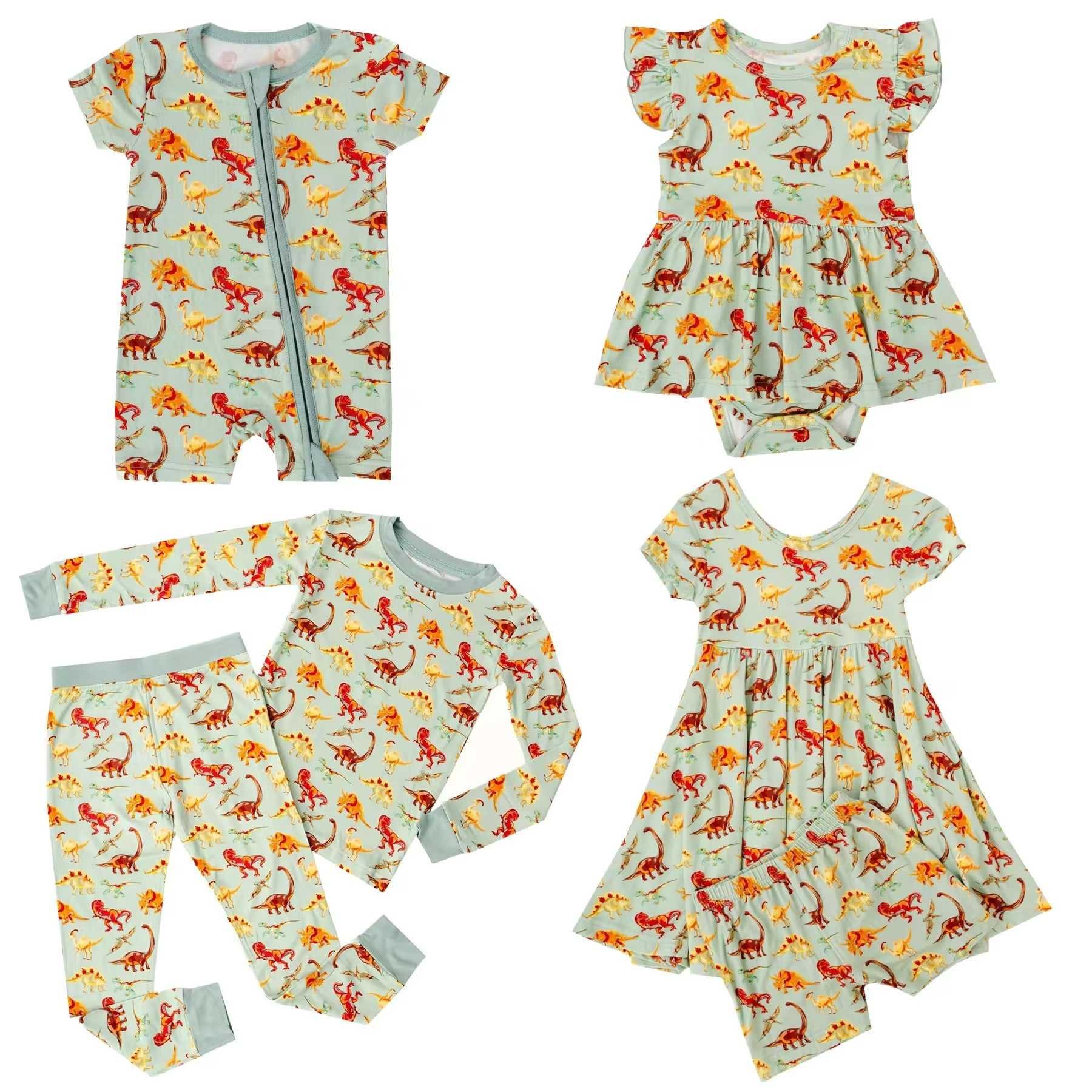 Factory Price breathable custom prints designer styles newborn baby bamboo romper with zipper