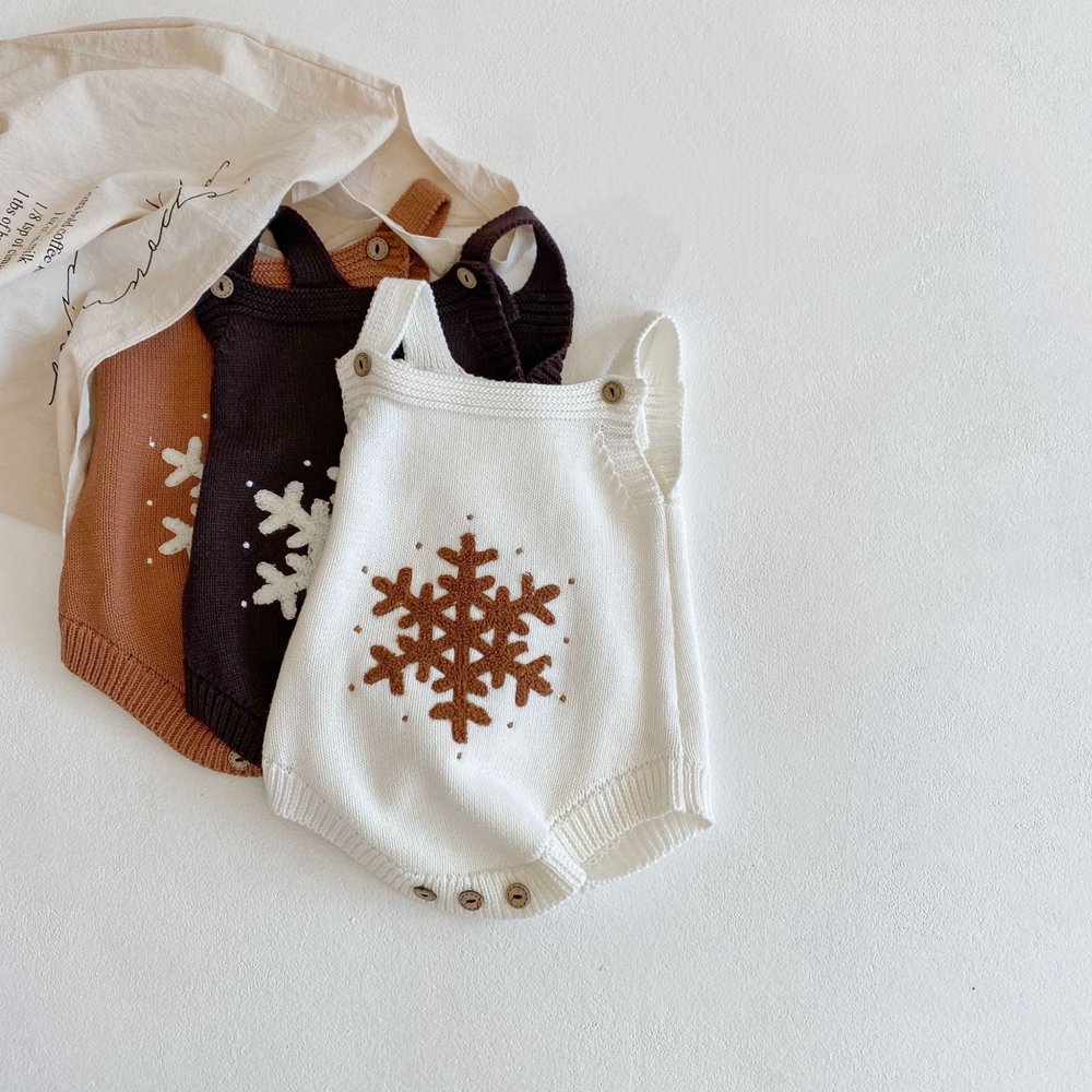 Newborn Baby Romper Jumpsuit Knitted Clothes 100%Cotton Bodysuit Infant One-Piece Ribbed Knit Outfits