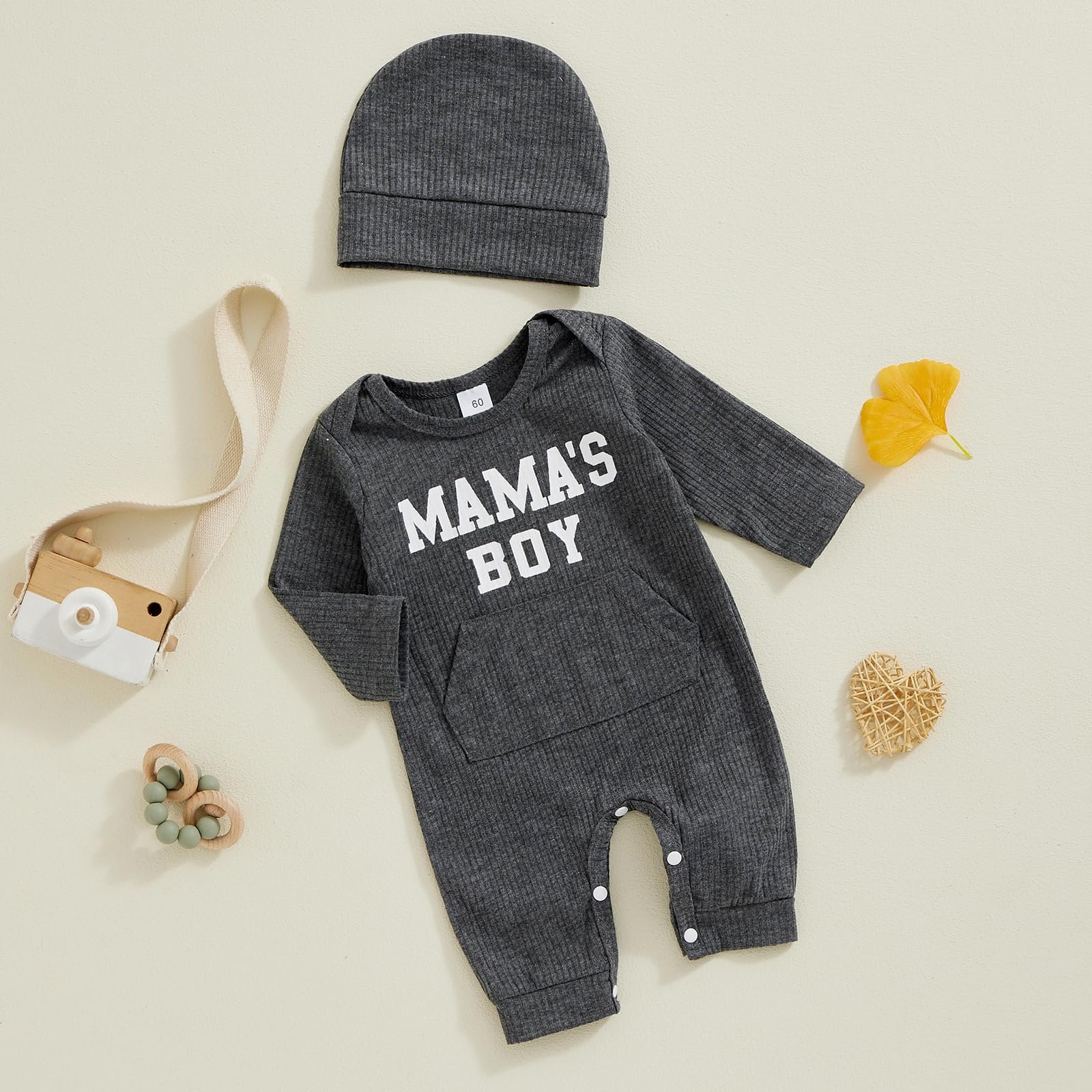 Manufacturer Support 2024 Hot Product Organic Cotton Baby Romper Sleepwear Custom Pattern Logo Size Baby Rompers Pajamas