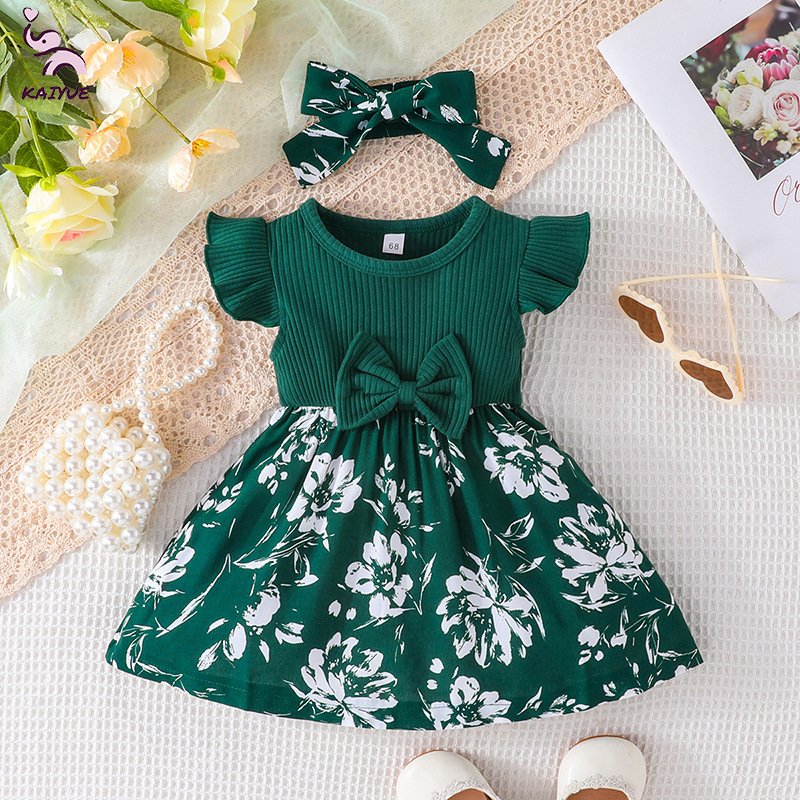 Cute Flower Zipper Romper Jumpsuit for Newborn Baby Solid Cotton Bodysuit Spring Season Clothing for 0-24 years