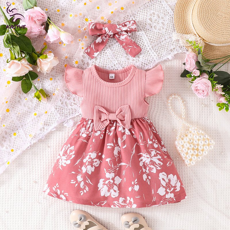Cute Flower Zipper Romper Jumpsuit for Newborn Baby Solid Cotton Bodysuit Spring Season Clothing for 0-24 years