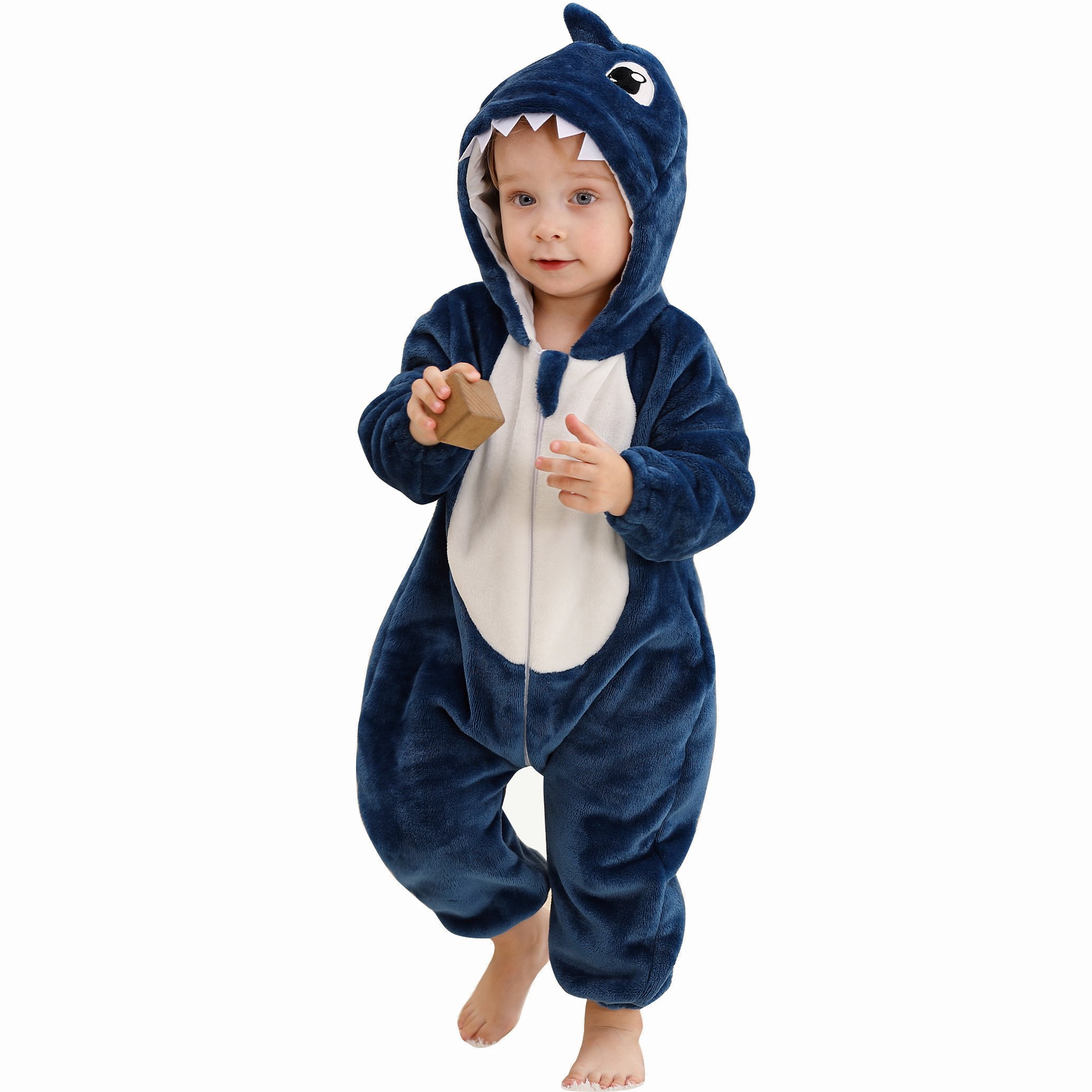 Michley Baby rompers winter panda costume for girls boys toddler animal jumpsuit Infant clothes pyjamas kids overalls sleepwear