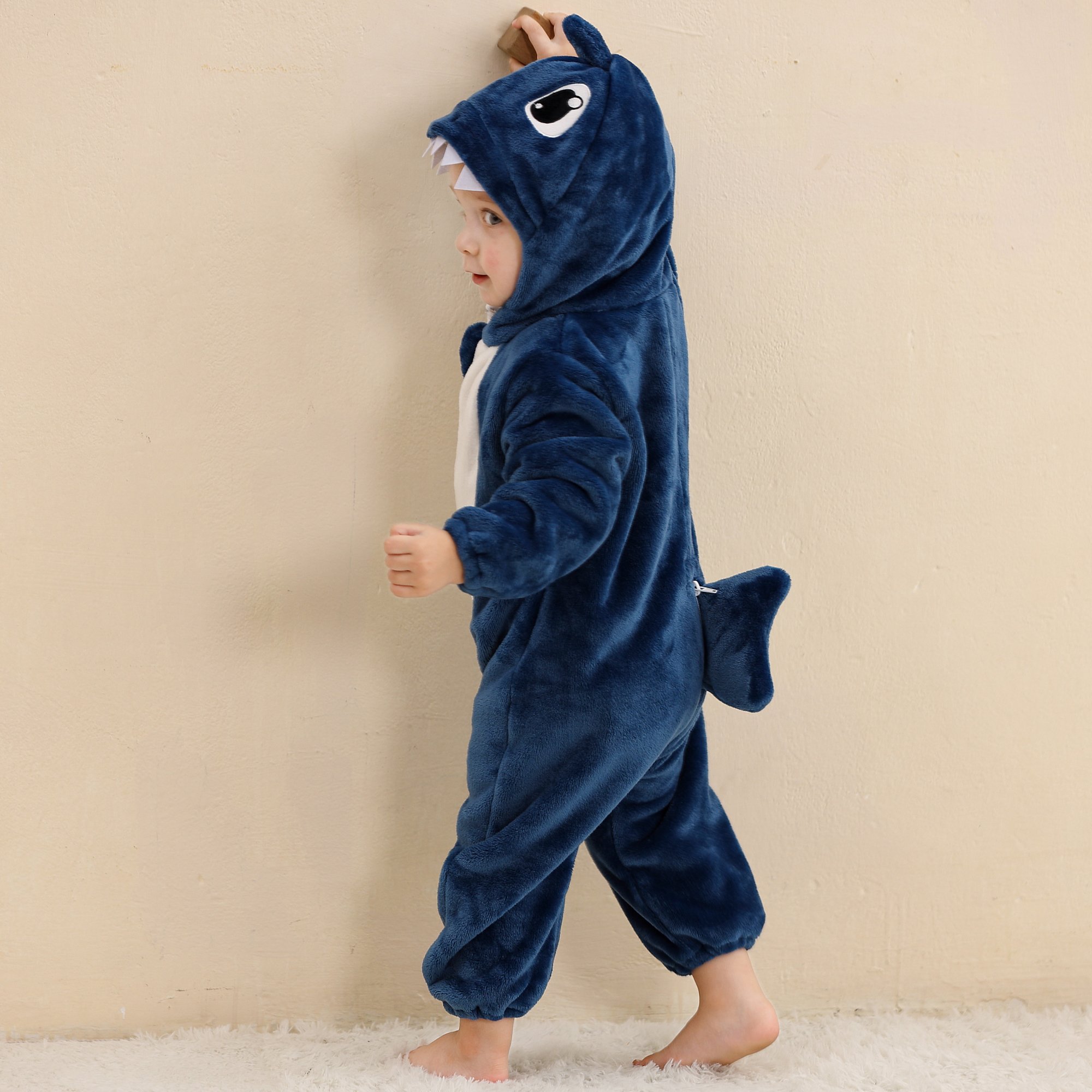 Michley Baby rompers winter panda costume for girls boys toddler animal jumpsuit Infant clothes pyjamas kids overalls sleepwear