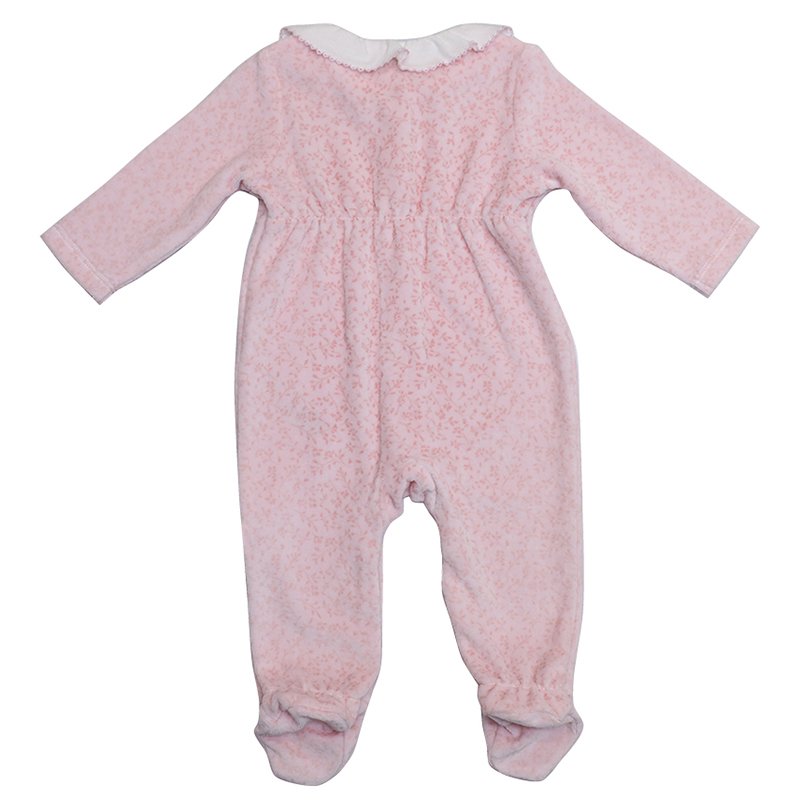 factory direct sales babi jumpsuit organic cotton baby clothes velour baby romper