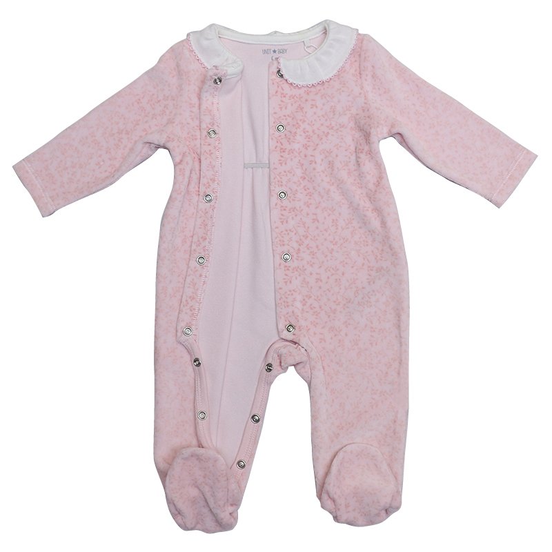 factory direct sales babi jumpsuit organic cotton baby clothes velour baby romper