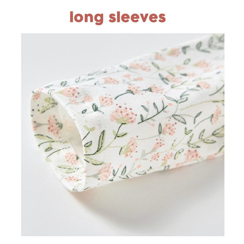 0-24M Baby Clothes 100% Cotton Toddler Infant Pajamas Long Sleeve Allover Print Newborn Baby Romper Wholesale