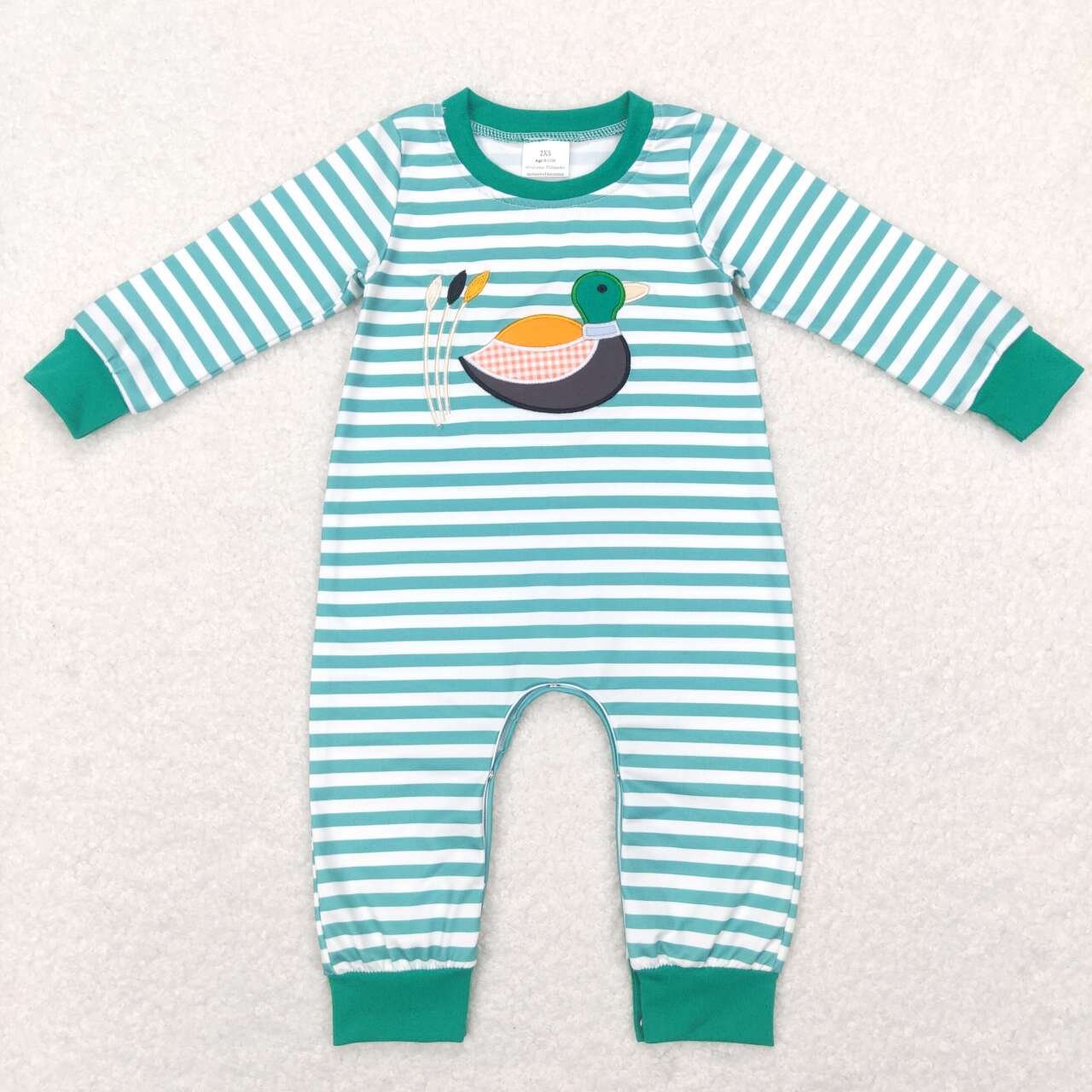 Toddler Hunting Mallard Baby Girls Boys Romper With Hidden Buckle Bubble Romper Onesie Newborn Cute Unisex Baby Clothes