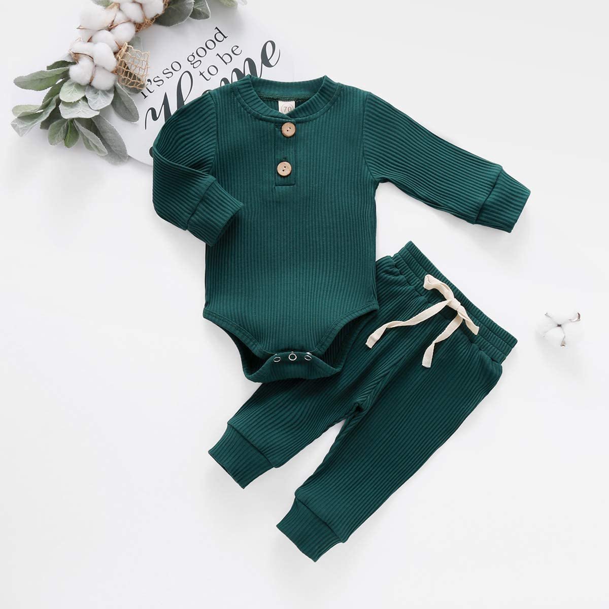 ODM OEM New Born Baby Clothes Organic Bamboo Fabric Baby Rompers 2 Pcs Soft Bamboo Baby Clothes Wholesale Onesie