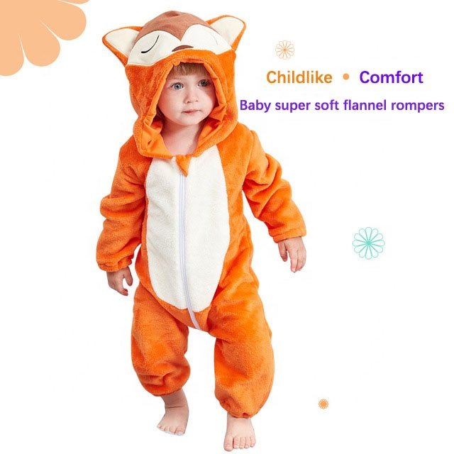 Custom Knitted Bodysuit New Born Baby Winter Romper Clothes Long Sleeve Baby Rompers Wholesale