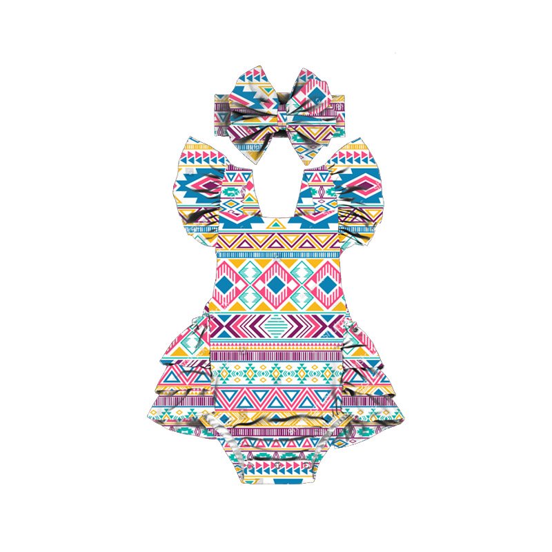 baby rompers girl flutter sleeve newborn baby romper for 0-3 months