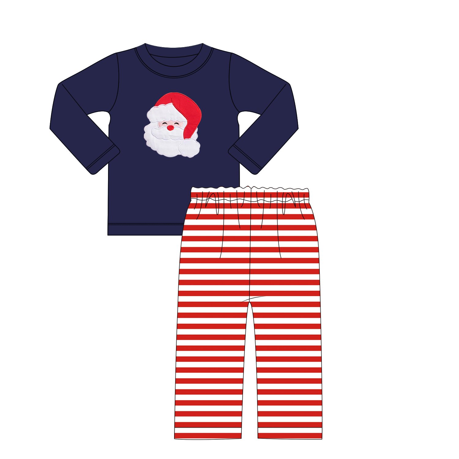 boyis new design cute Christmas Baby Rompers Newborn baby girl green Santa pattern clothes