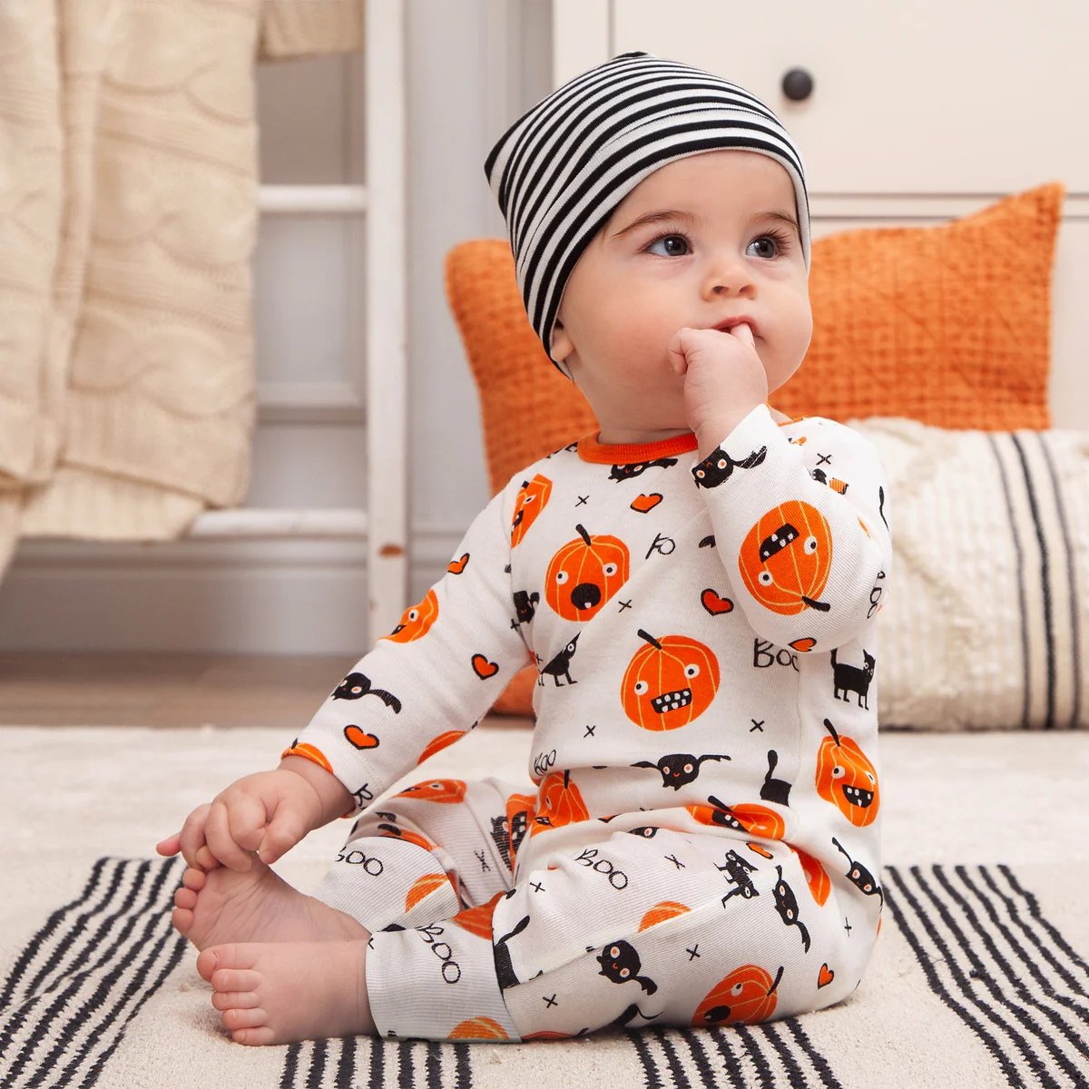 2024 Halloween clothing Wholesale Baby Newborn Jumpsuits Rompers Onesie Bamboo Cotton Infant Clothing Halloween Rompers