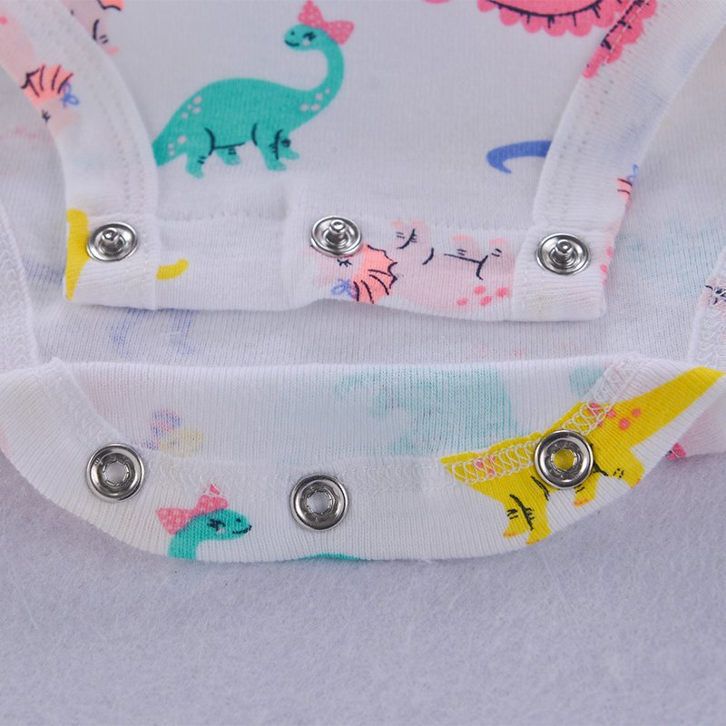 Factory Customize Wholesale Summer Short Sleeve Ribbed Baby Bodysuit 6-24 Months Baby Rompers 100% Cotton Baby Onesie