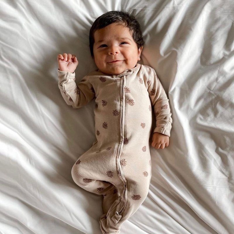 custom 0 - 12 month zipper print newborn jumpsuits 100 % cotton soft long sleeve baby clothes baby romper