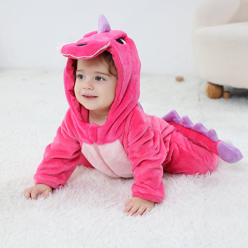 Autumn Cat Fox Children's Animal Costumes Kids Christmas romper Jumpsuit Animal Hooded Pajama