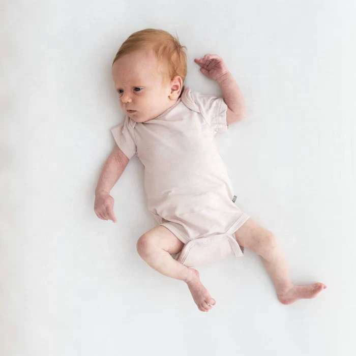 Short Sleeve Bamboo Baby Clothes High Quality Summer Black New Born Jumpsuit Baby Rompers