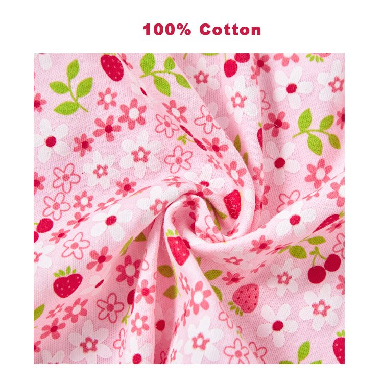 Baby Clothes Pajamas Spring Floral Print Newborn Girls Jumpsuit 100% Cotton Long Sleeve Baby Romper