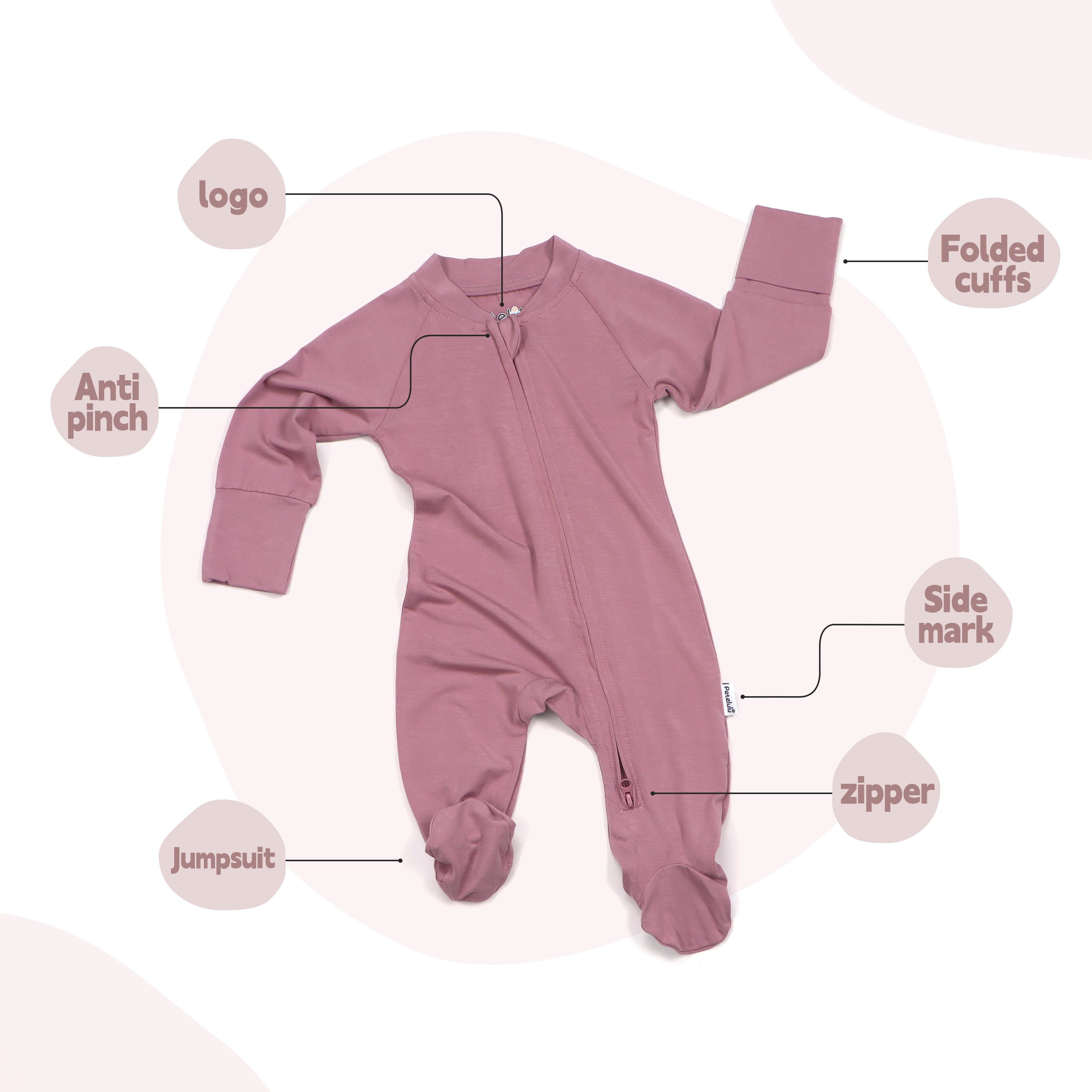 Custom Printed Bamboo Fiber Product Embroidered Baby Clothes Envelope Romper Cheap Newborn Customize Branded Baby Rompers